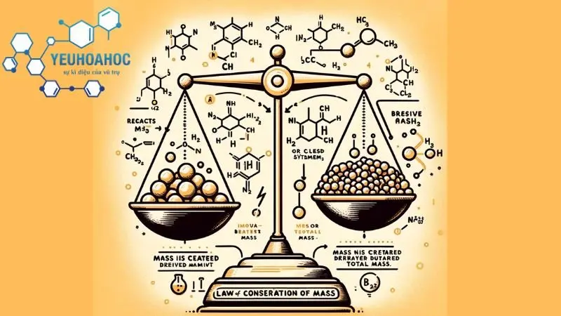 Định luật bảo toàn khối lượng: Nguyên tắc cần nắm rõ 