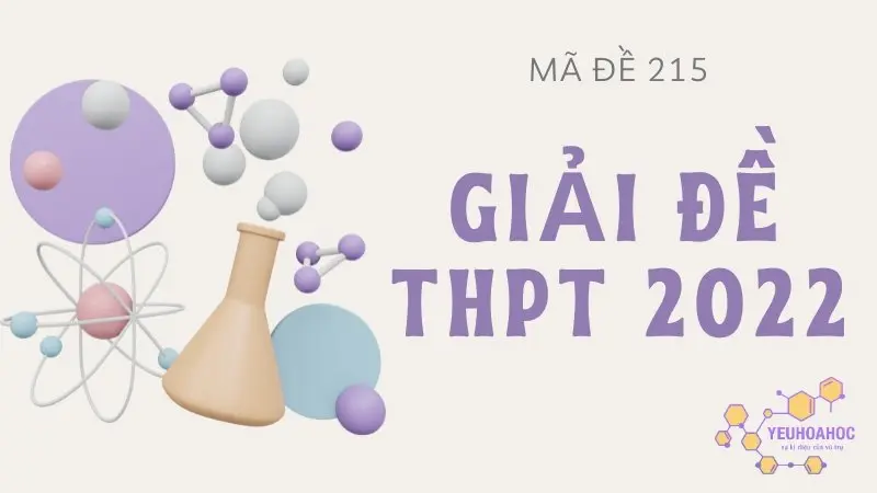 Giải chi tiết đề thi THPT Quốc gia 2022 môn Hóa - Đề 215