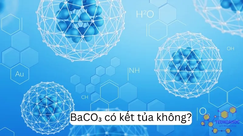 BaCO₃ có kết tủa không? Phân tích phản ứng hóa học của BaCO₃