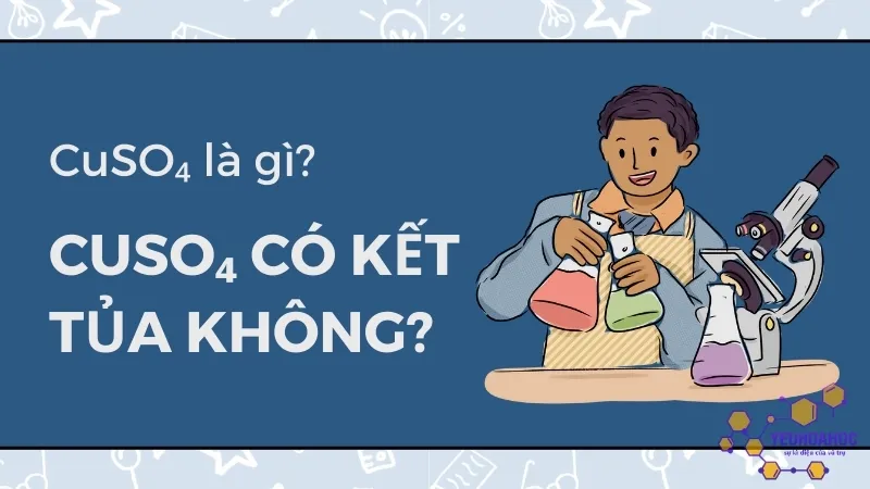 CuSO₄ có kết tủa không? CuSO₄ là gì? Ứng dụng của CuSO₄ 