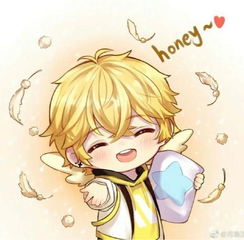 Dễ thương với hình ảnh anime chibi cute nam cực ngầu