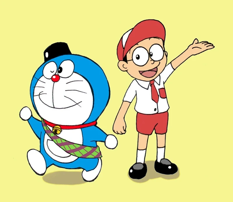 Tận hưởng hình doraemon và nobita ngầu đẹp mắt.