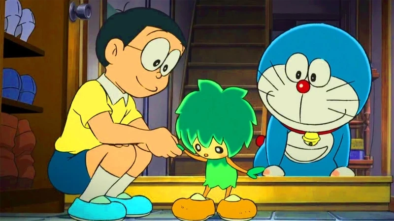 Dễ thương hết nấc với doraemon và nobita cute.