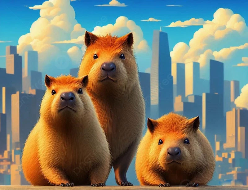 Khám phá thế giới capybaras cute đáng yêu