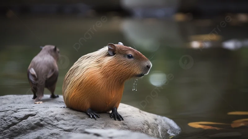 Siêu dễ thương với cute capybara pet độc đáo