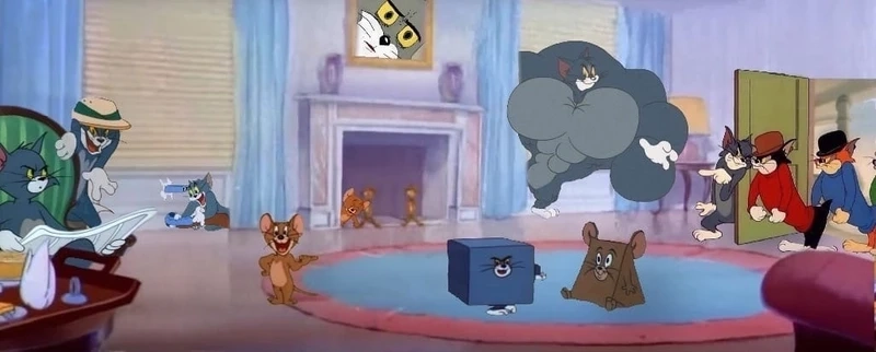 Cười sảng khoái với meme tom và jerry nổi tiếng trên mạng.