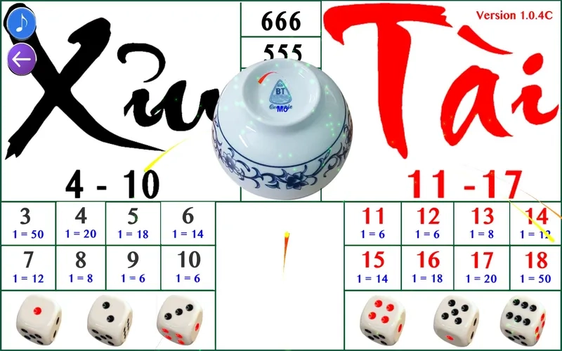  Bảng lịch sử hỗ trợ cược trên app tài xỉu Tipclub.