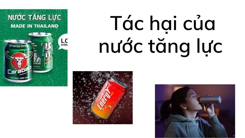 Thành phần chính trong nước tăng lực là gì?
