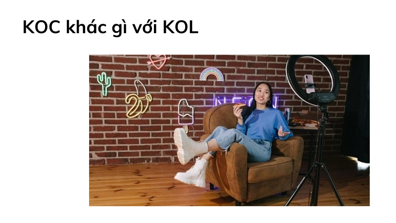 KOC khác gì KOL và Influencer?