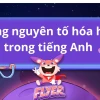 Bảng Nguyên Tố Hóa Học: Tên Tiếng Anh Đầy Đủ và Ý Nghĩa