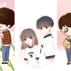 Những mẫu hình chibi tình yêu cho cặp đôi lãng mạn năm 2026