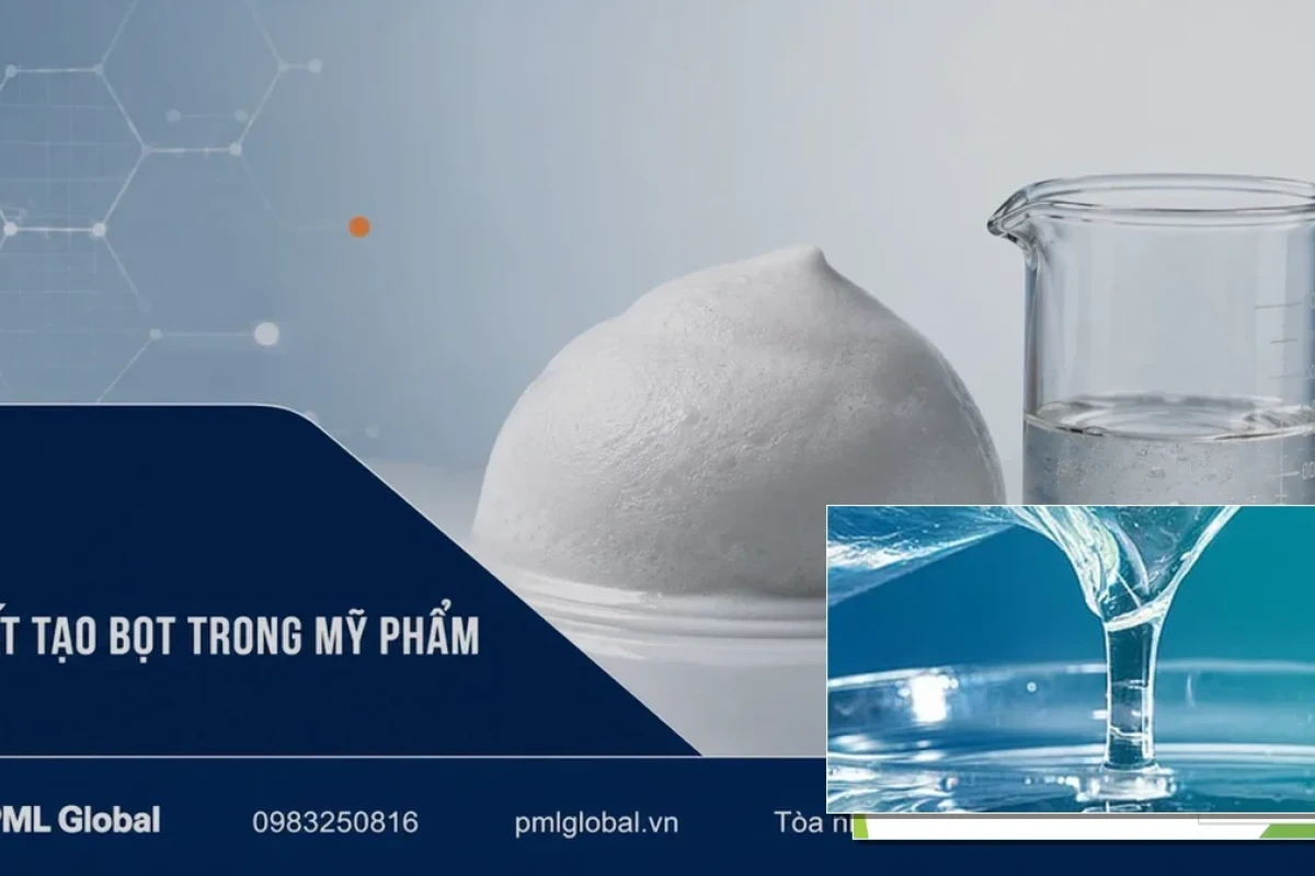 Cơ Chế Hóa Học Chất Tạo Bọt Trong Mỹ Phẩm Và Dầu Gội