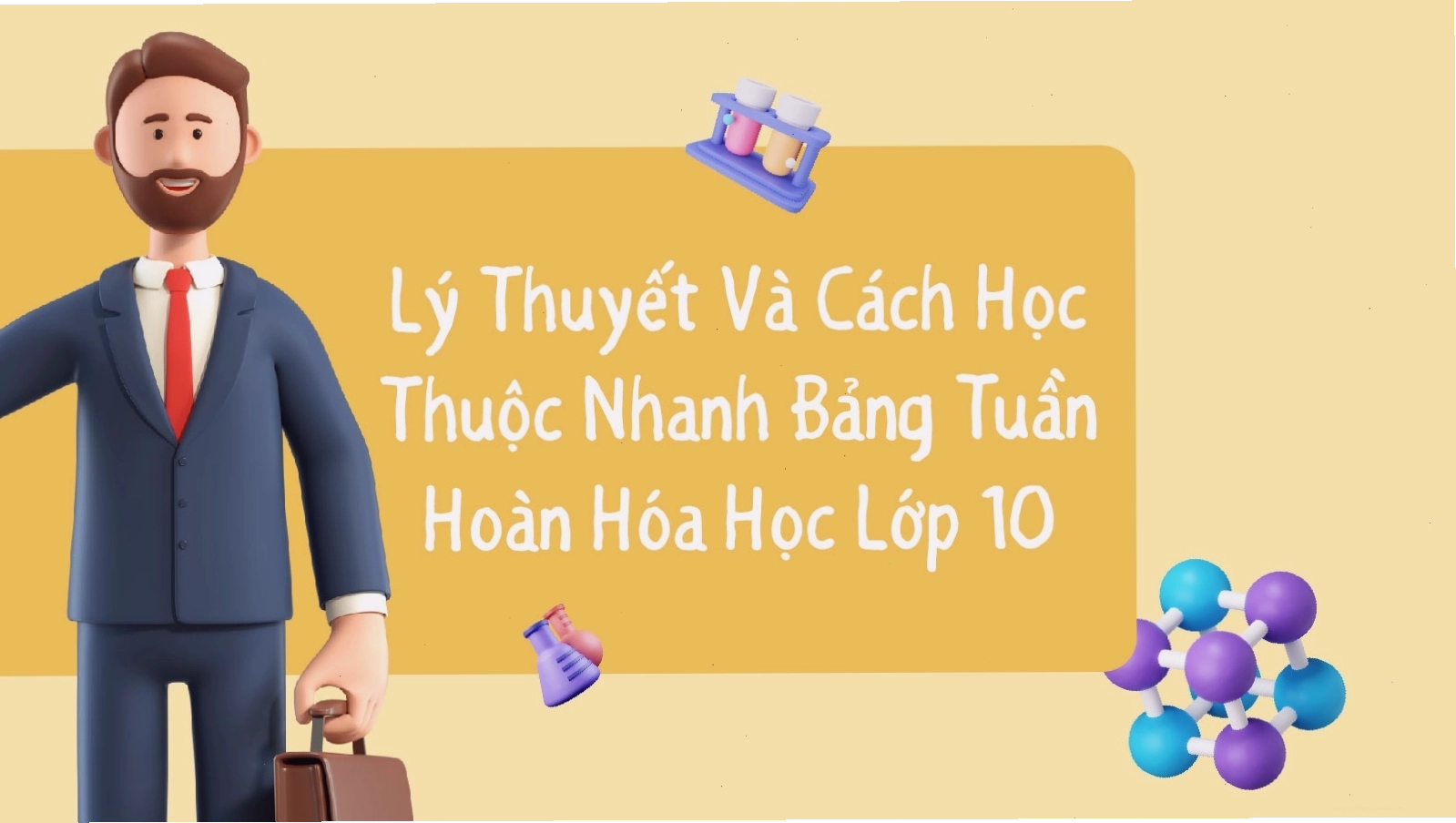 Bảng tuần hoàn các nguyên tố hóa học minh họa các nguyên tố và ký hiệu của chúng