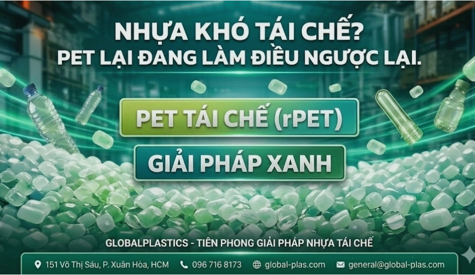 Chai nhựa PET và khả năng tái chế