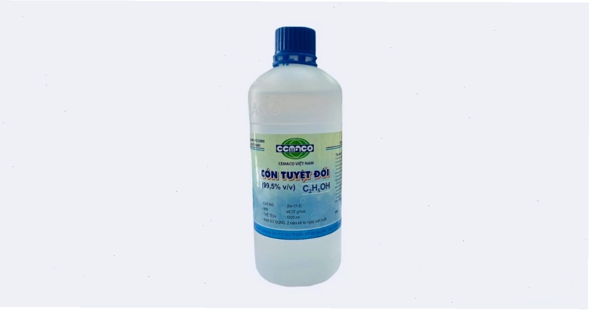 Cồn tuyệt đối là hóa chất quan trọng trong nhiều lĩnh vực