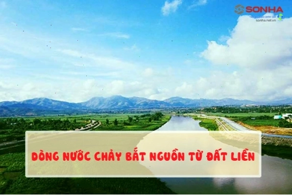 Dòng nước chảy từ đất liền mang theo khoáng chất ra biển