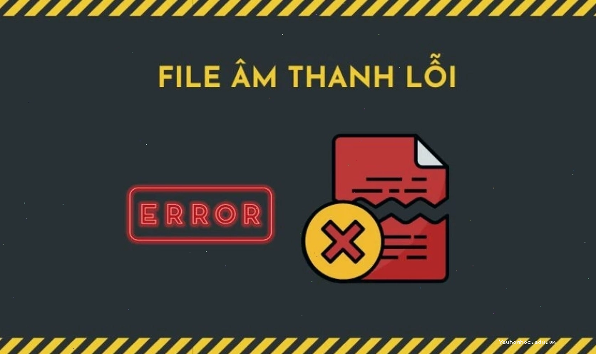 File nhạc chất lượng thấp gây rè tai nghe
