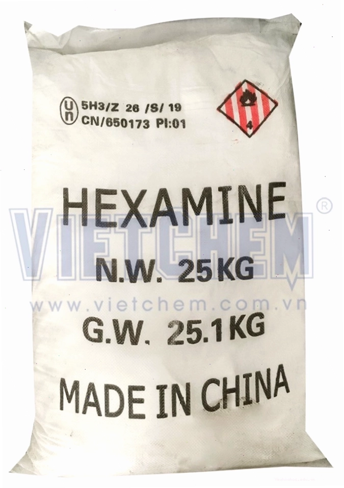 Hexamin C6H12N4 99% - Minh họa hóa chất công nghiệp