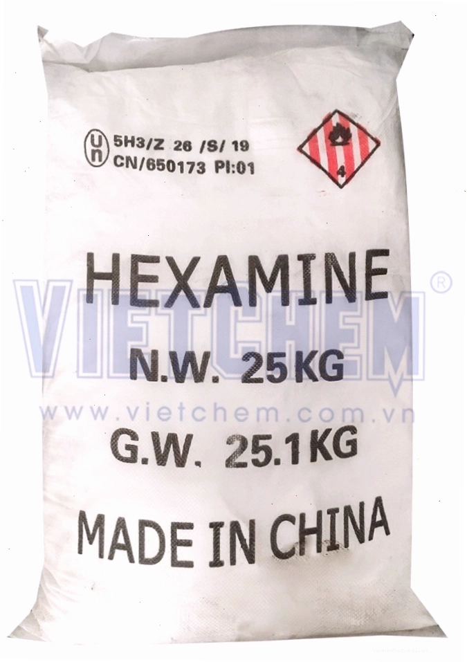 Hóa chất Hexamine C6H12N4 được sử dụng trong sản xuất công nghiệp