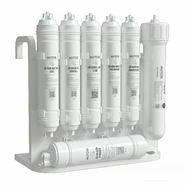 Máy lọc nước để gầm ion kiềm hydrogen Mutosi MP-U161H kiểu dáng nhỏ gọn