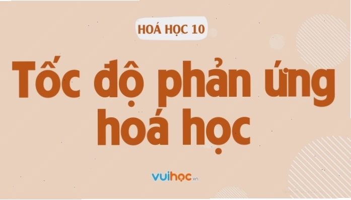 Minh họa ảnh hưởng của nhiệt độ đến tốc độ phản ứng hóa học