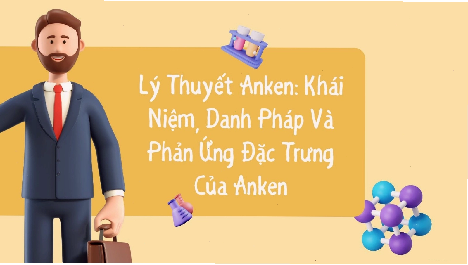Minh họa cấu trúc phân tử các hợp chất hữu cơ tạo thành từ nguyên tố Carbon