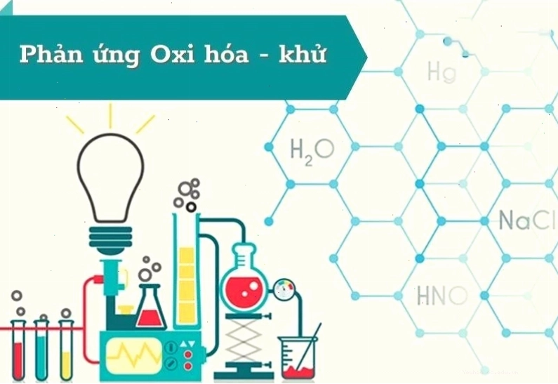 Minh họa cơ chế phản ứng oxi hóa khử nội phân tử