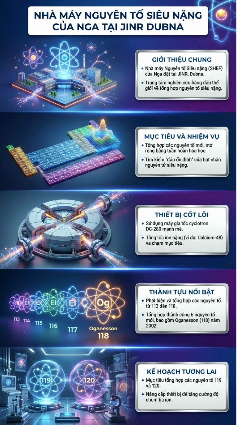 Mô phỏng hạt nhân nguyên tố 119