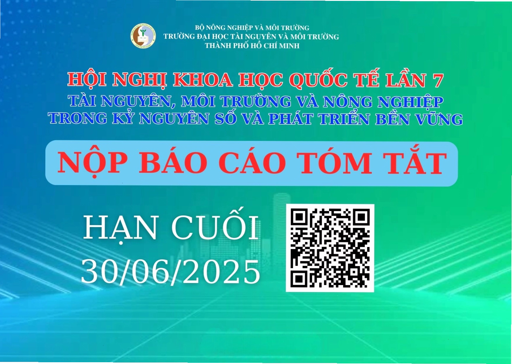 Nộp báo cáo tại hội nghị khoa học quốc tế về địa chất