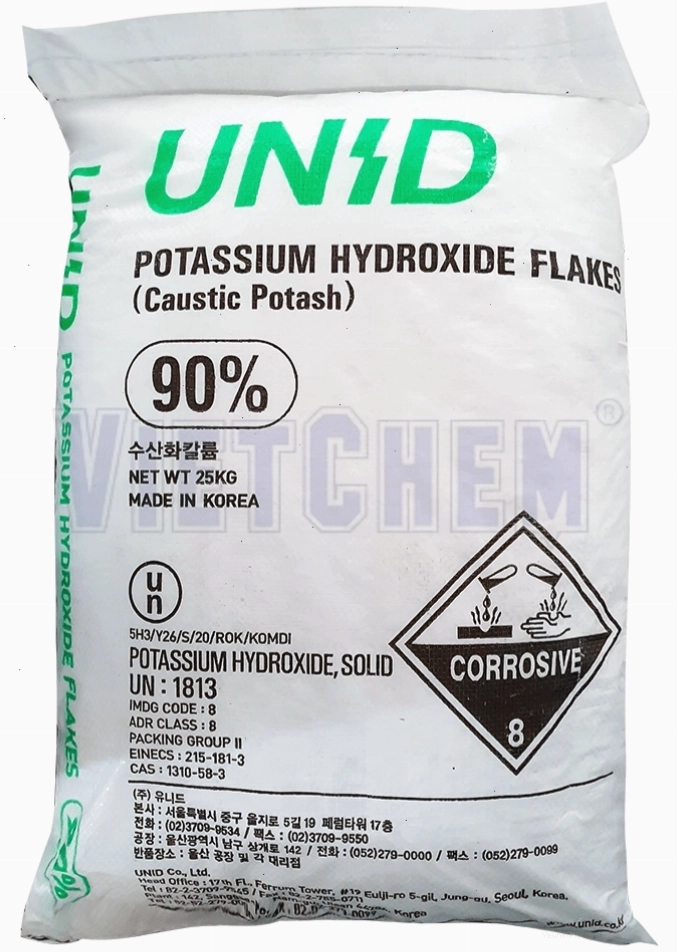 Potassium hydroxide KOH 90%