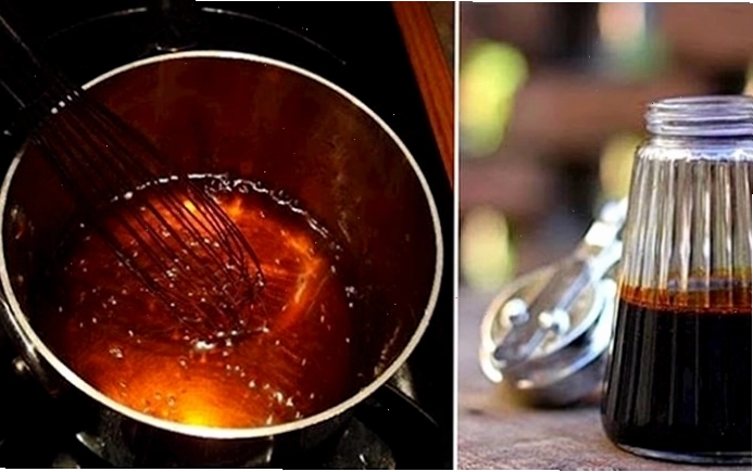 Quá trình caramel hóa tạo màu nâu vàng đặc trưng cho đường