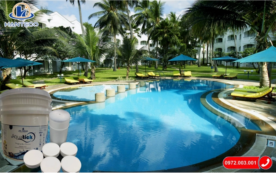 Sử dụng Chlorine trong bể bơi