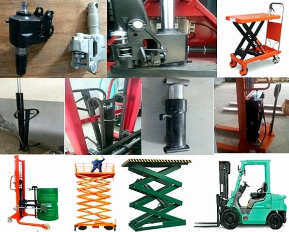 Thiết bị sử dụng hệ thống thủy lực trong công nghiệp