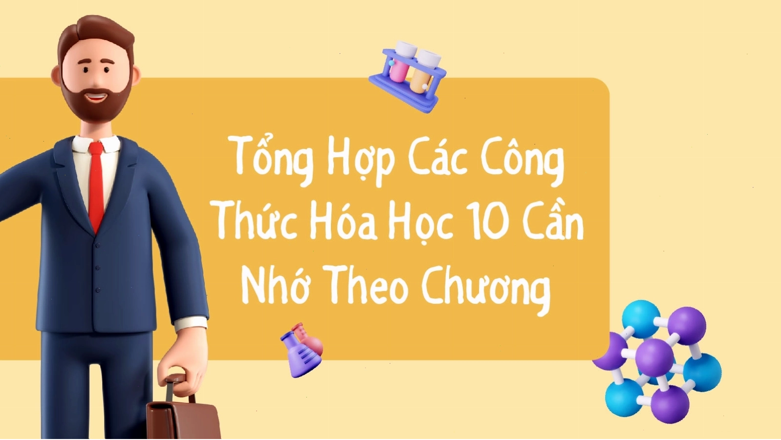 Tổng hợp các công thức hóa học quan trọng