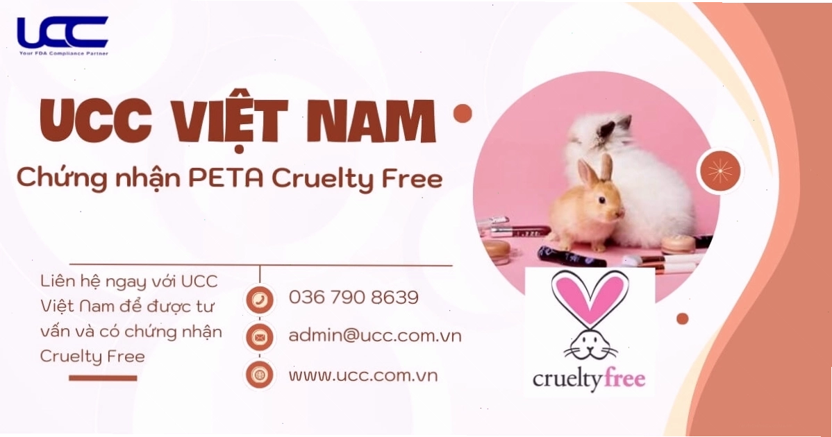 UCC Việt Nam nhận chứng nhận PETA