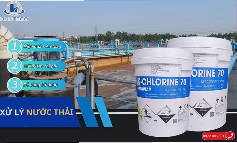 Ứng dụng của Clo trong xử lý nước