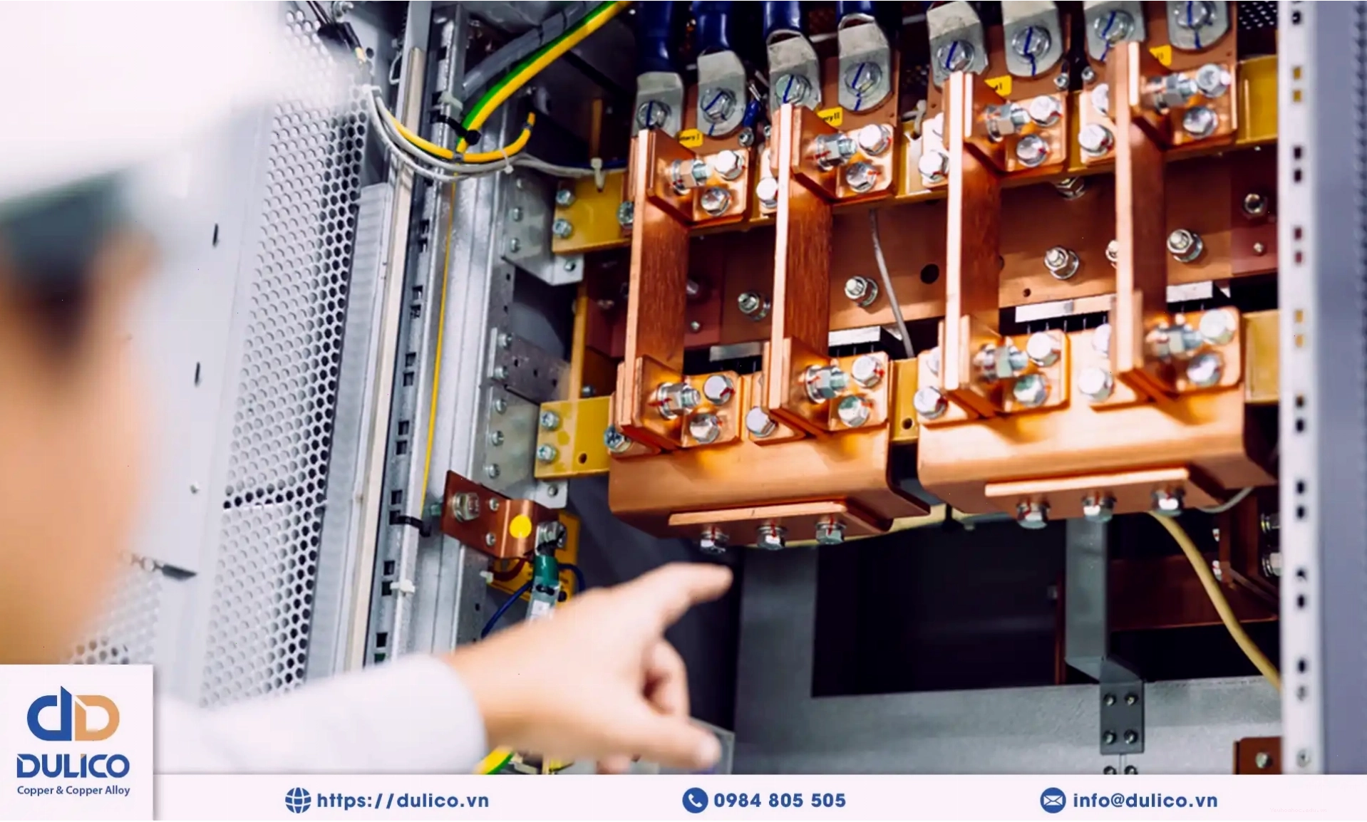 Ứng dụng của đồng trong các thanh cái điện