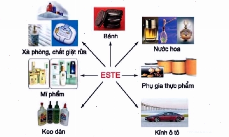 Ứng dụng thực tế của este trong đời sống