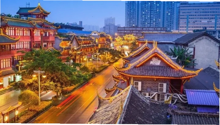 Vạn Lý Trường Thành hùng vĩ dưới ánh hoàng hôn