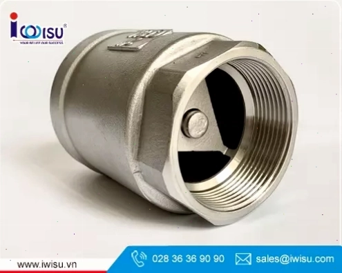 Van một chiều lò xo bằng inox 316