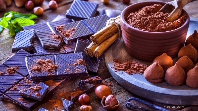Chocolate đen giàu chất chống oxy hóa