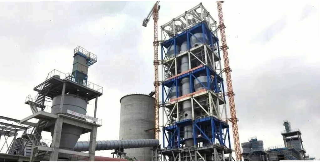 Hệ thống gia nhiệt sơ bộ cho bột liệu