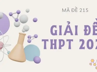 Giải chi tiết đề thi THPT Quốc gia 2022 môn Hóa - Đề 215