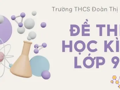 Đề thi học kỳ 1 lớp 9 môn Hóa học Trường THCS Đoàn Thị Điểm