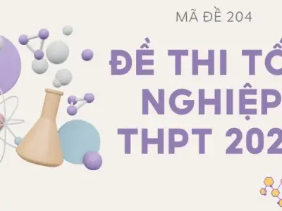 Giải đề thi tốt nghiệp THPT quốc gia 2022 - mã đề 204