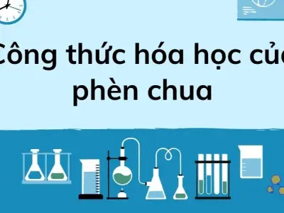Công thức hóa học của phèn chua và vai trò trong công nghiệp 