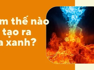 Làm thế nào để tạo ra lửa xanh? Khoa học thú vị