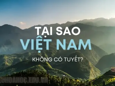Tại sao Việt Nam không có tuyết? Giải thích hiện tượng tự nhiên