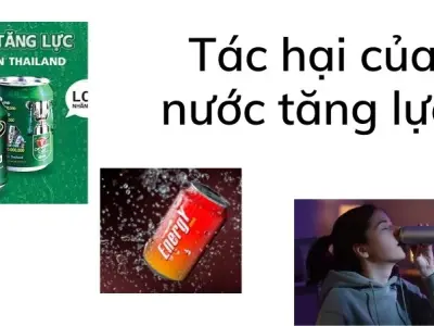 Tác hại của nước tăng lực và nguy cơ tăng cân, béo phì