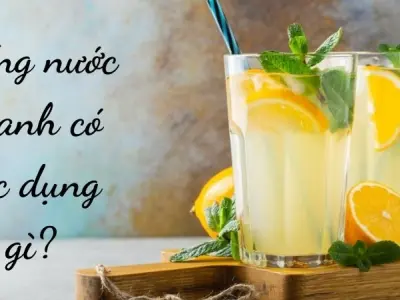 Uống nước chanh có tác dụng gì với làn da và vóc dáng
